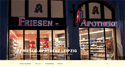 Desktop Screenshot of friesenapotheke-leipzig.de